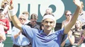 Federer igualó el registro de Borg.