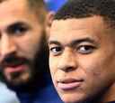 Otro guiño de Benzema con Mbappé