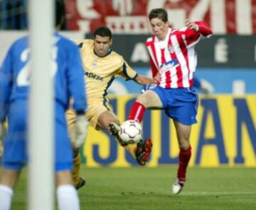 January 12, 2003: Torres marc¨® su primer gran gol contra el Deportivo de La Coru?a.
