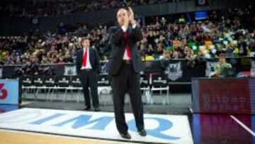 Vidorreta, en una visita reciente a Miribilla