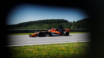 Formula One - F1 - Austrian Grand Prix 2017 - Red Bull Ring, Spielberg, Austria - July 7, 2017   McLaren's Stoffel Vandoorne during practice   Reuters/Dominic Ebenbichler