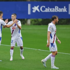 El Eibar gana con holgura al Mirandés en Mondragón