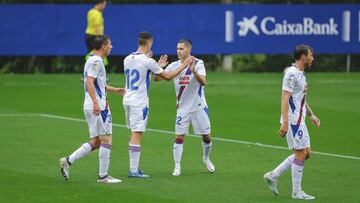 El Eibar gana con holgura al Mirandés en Mondragón.