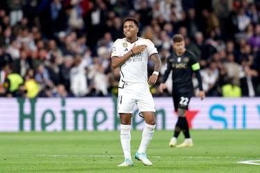 Rodrygo, en su momento mágico