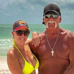 Hulk Hogan se casa a los 70 años con su novia, de 25 años menos