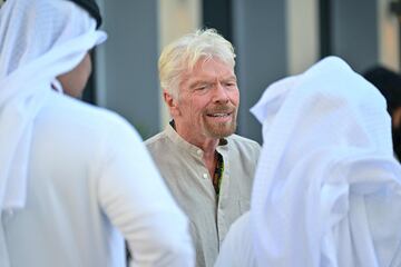 Richard Branson, multimillonario empresario britnico, conocido por su marca Virgin.