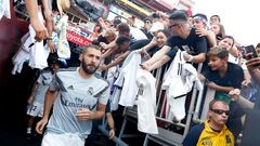 04/08/18 PARTIDO AMISTOSO PRETEMPORADA 
INTERNATIONAL CHAMPIONS CUP 
REAL MADRID - JUVENTUS DE TURIN 
SEGUIDORES BENZEMA  ESTADOS UNIDOS WASHINGTON