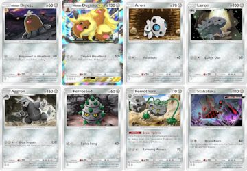 pokemon tcg pocket crisis dimensional a3a cartas pokemon metal