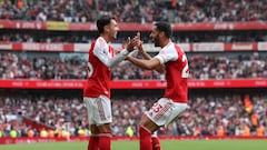 El mediocampo de la Real Sociedad de 2020 lidera la última victoria del Arsenal