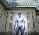 Cristiano, en calzoncillos en el Ayuntamiento de Madrid