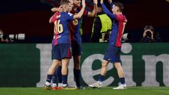 Resumen y goles del FC Barcelona vs Brest, jornada 5 de la Champions League