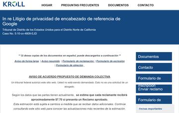 google sanci¨®n