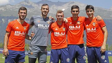 Gay&agrave;, Jaume, Lato, Ferran y Carlos Soler posan para AS. 