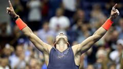 Tit&aacute;n Nadal: se sobrepone a un 0-6 y vuelve a las semifinales del US Open