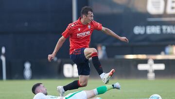 Budimir durante el amistoso ante el Racing.