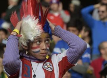 Brasil-Paraguay en imágenes