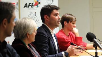 David Aganzo, presidente de la Asociaci&oacute;n de Futbolistas Espa&ntilde;oles.