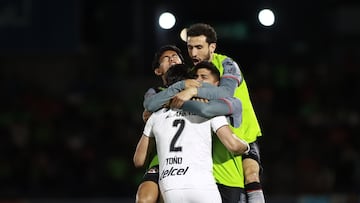 during the 15th round match between FC Juarez and Tijuana as part of the Torneo Clausura 2024 Liga BBVA MX at Olimpico Benito Juarez Stadium on April 14, 2024 in Ciudad Juarez, Chihuahua, Mexico.