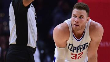 Blake Griffin, durante el partido entre Los Angeles Clippers y los Minnesota Timberwolves.