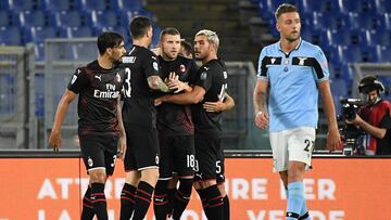 El Milán arrodilla a la Lazio y acerca a la Juve al Scudetto