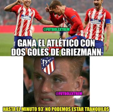 Los mejores memes de la final entre el Marsella y el Atlético