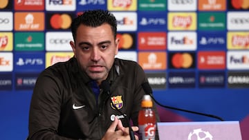 Xavi Hernández, en directo: rueda de prensa previa al PSG - Barcelona de Champions League