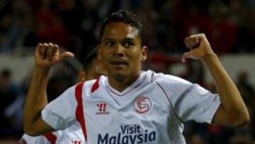 Carlos Bacca ha disputado cuatro finales en su carrera: dos con Junior y dos con el Sevilla.