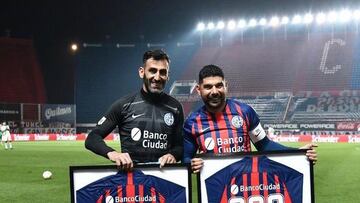 Nestor Ortigoza y Sebastián Torrico jugarán el sábado su último partido en San Lorenzo