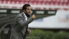 Edgar Mej&iacute;a durante un partido de Chivas Femenil