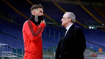 Ramos y Florentino hablaron pero el capit¨¢n sigue molesto