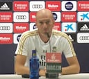 Zidane: "Nunca le voy a decir a un jugador lo que tiene que decir"