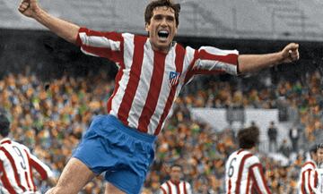 El centrocampista asturiano jug¨® 362 partidos con el Atl¨¦tico. Marc¨® 14 goles y fue un jugador de clase. Estuvo diez campa?as en la entidad madrile?a y gan¨® seis t¨ªtulos: tres Ligas, dos Copas y una Intercontinental. Le qued¨® la espina de no haber sido internacional. Pero ha sido uno de los hist¨®ricos del club. Empez¨® jugando de extremo izquierdo con Marcel Domingo y acab¨® como centrocampista con Luis Aragon¨¦s. Muchos aficionados rojiblancos a¨²n recitan de memoria estos cinco jugadores de ataque: Ufarte, Luis, G¨¢rate, Irureta y Alberto. "Durante diez a?os el Atl¨¦tico fue mi casa y me identifiqu¨¦ con todo lo que supon¨ªa ser del Atl¨¦tico", dijo. El club le rindi¨® un homenaje y el 29 de agosto de 1979 el Atl¨¦tico jug¨® ante el Flamengo de Zico.