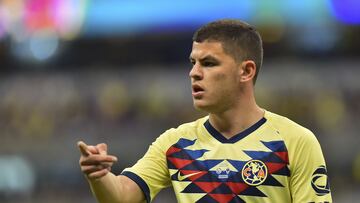 during the game America vs Monterrey, corresponding to second leg match to Great Final of Torneo Apertura 2019 of the Liga BBVA MX, at Azteca Stadium, on December 29, 2019.
<br><br>
durante el partido America vs Monterrey, Correspondiente al partido de Vuelta de la Gran Final del Torneo Apertura 2019 de la Liga BBVA MX , en el Estadio Azteca, el 29 de Diciembre de 2019.