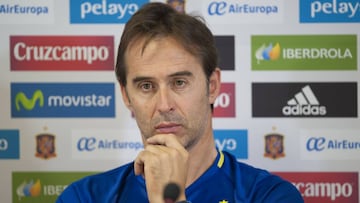 Julen Lopetegui, seleccionador de España.