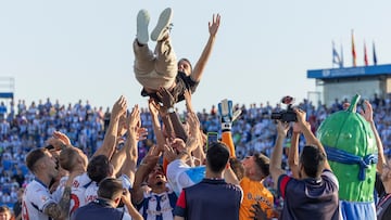 02/06/24 PARTIDO DE SEGUNDA DIVISION
CD LEGANES - ELCHE CF
ALEGRIA CELEBRACION ASCENSO MANTEO BORJA JIMENEZ 