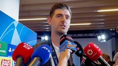 Courtois, MVP en zona mixta: de su madridismo a su dardo por la ausencia en los ránkings