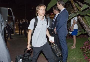 El Real Madrid ya se encuentra en Los Ángeles