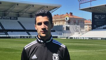 Zabaco, jugador del Burgos.