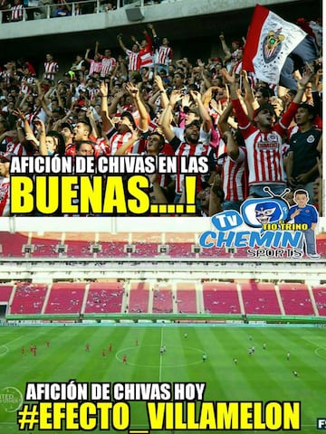 Los 40 memes que no perdonaron la derrota de Chivas