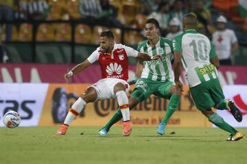 Nacional con Macnelly ganó 1-0 a Santa Fe 