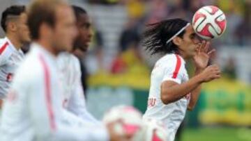 Falcao, con el Mónaco.