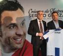 Sergio, en su presentación: “Soy el hombre más feliz del mundo”