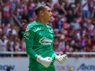Raul Rangel of Guadalajara during the game Guadalajara vs Athletic Bilbao Club, corresponding to the Gernika Tree Trophy, at Akron Stadium, on July 16, 2023.
<br><br>
Raul Rangel de Guadalajara durante el partido Guadalajara vs Athletic Club de Bilbao, correspondiente Al Trofeo Arbol de Gernika, en el Estadio Akron, el 16 de Julio de 2023.