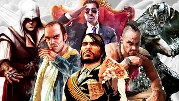 Historia del Mundo Abierto: Misiones secundarias, torres y minimapas