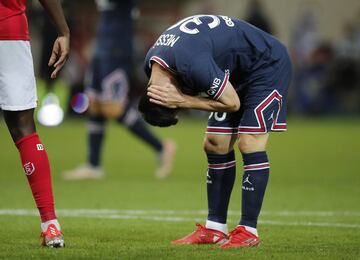 Primeros minutos de juego de Messi con el Paris Saint Germain.