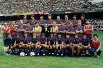 El a?o 1985 fue el del d¨¦cimo t¨ªtulo de liga para el Barcelona y primero de la era Nu?ez con un magn¨ªfico Schuster como director de juego. As¨ª pos¨® la plantilla antes de comenzar la temporada.