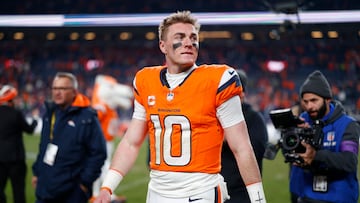 Broncos quarterback Bo Nix suffered an ankle injury in Denver’s Divisional Round win over the Buffalo Bills.