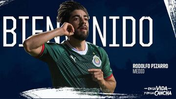 Monterrey presume a Rodolfo Pizarro como su nuevo jugador