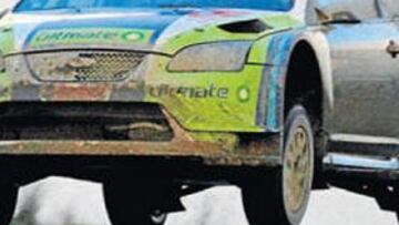 <b>INTRATABLE. </b>Con Loeb lesionado, nadie ha sido capaz de inquietar a Gronholm y su Ford Focus.