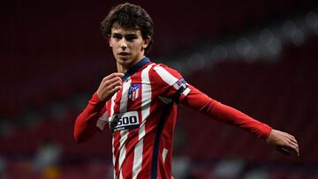 Jo&atilde;o F&eacute;lix con el Atl&eacute;tico.